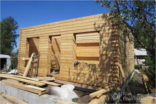 Фото - Дом из бруса своими руками — как построить брусовой дом (+фото)